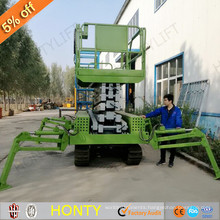 Chinese suppliers mini movable hydraulic self drive motocross scissor man lift platform